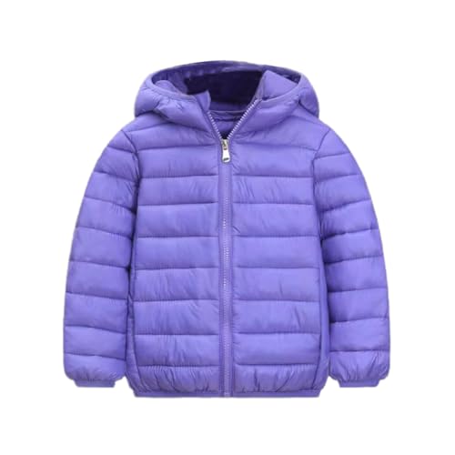 ACMEDE 9-13 Jahren kinder Leichte Daunenjacke mit Kapuzen Warme Winterjacke Outdoor Steppjacke Mädchen Jungen Pufferjacket Daunen-Baumwolle Jacke Winddicht Übergangsjacke Gr. 146/152/158/164/170 von ACMEDE