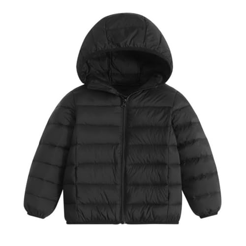 ACMEDE Baby Jungen Mädchen Daunenmantel Daunenjacke Mit Kapuze 86/92/98/104, Kinder Winterjacke Kapuzenjacke Ultraleicht Entendaunen Steppjacke Oberbekleidung Wintemantel 116/122/134 von ACMEDE