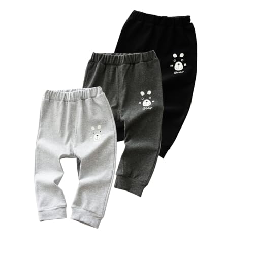ACMEDE Baby Jungen Pumphose Gr. 74/80/86/92 Sporthose, 3er Pack Kleinkind einfarbig Jogginghose mit Bär-Muster Gr. 98/104/116/120 Jungen Lange Hose Pumphose Casual Pants lässige Hosen 1-6 Jahre ACMEDE Baby Jungen Pumphose Gr. 74/80/86/92 Sporthose, 3er Pack Kleinkind einfarbig Jogginghose mit Bär-Muster Gr. 98/104/116/120 Jungen Lange Hose Pumphose Casual Pants lässige Hosen 1-6 Jahre von ACMEDE