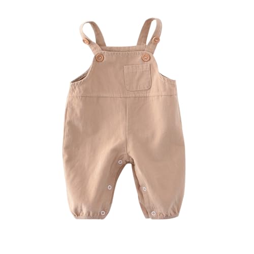 ACMEDE Baby Mädchen Dünn Latzhose Strampler Overall mit 3D Bären Gr. 68/74/80/86/92/98, Weich Baumwolle Jeans Hose mit Hosenträger Baby Denim Latzhose jumpsuit 6 Monate - 3 Jahre von ACMEDE