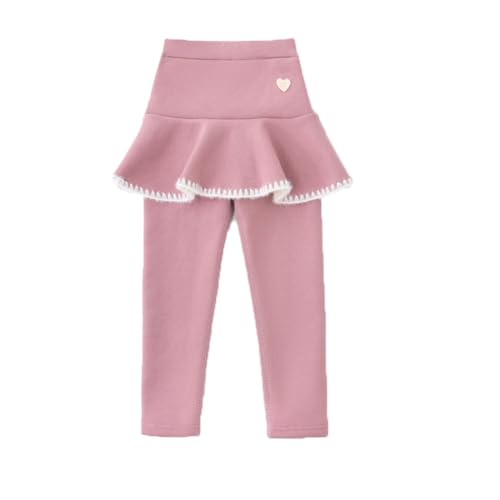 ACMEDE Baby Mädchen Leggings Thermo Gr. 80/86/92/98/104/116 MädchenFleece Warm Gefüttert Hosen 122/128/134/140 Herbst Winter Thermo Hose Dicker Baumwolle Jeggings mit Fleecefutter 1-9 Jahre von ACMEDE