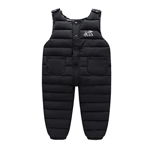 ACMEDE Baby Winterhose Dick Leicht Schneehose Kleinkind Winddicht Warm Skihose Latzhose Outdoorhose 1 2 3 4 Jahre Baby Jungen Mädchen Warme Hosen Overall Winterhose Stepphose 90 110 von ACMEDE