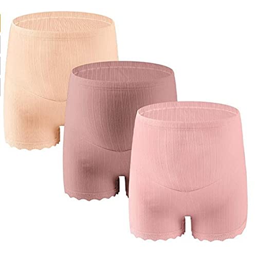 ACMEDE Damen Umstandsslips Schwanger 3 Stück Slip Schwangerschafts Postpartale Unterwäsche Baumwolle Schwangerschaftsslip Unterhose Mutterschaft Unterwäsche Unterhosen von ACMEDE