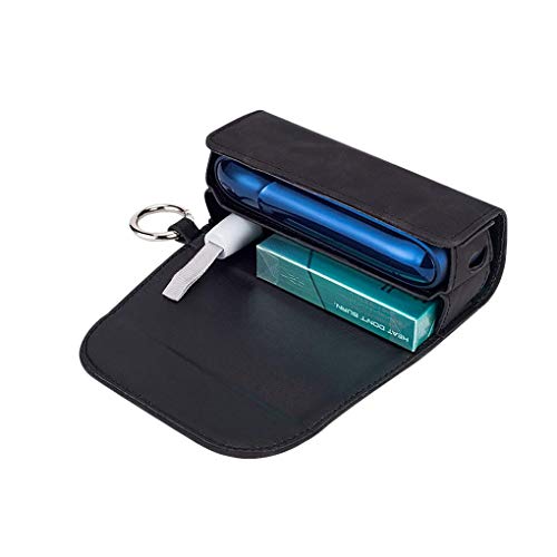 ACMEDE E Zigarette Tasche, PU Leder Zigarettenetui Kompatibel mit/Ersatz für E Zigarette Tasche IQOS 3.0 mit Clip oder Schnalle (nur Geldbörse) von ACMEDE