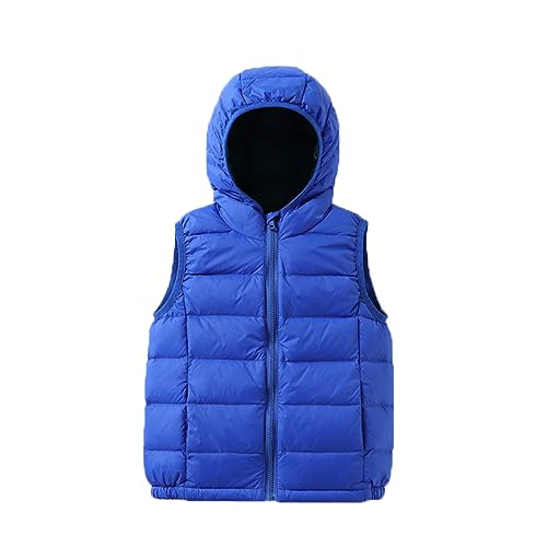 ACMEDE Leichte Daunenweste baby Jungen Mädchen 86/92/98/104/116/, Freien Steppweste mit Kapuze 122/128/134/146, ärmellose Jacke Weste Daunenweste Winter Kapuzenweste Outfits ACMEDE Leichte Daunenweste baby Jungen Mädchen 86/92/98/104/116/, Freien Steppweste mit Kapuze 122/128/134/146, ärmellose Jacke Weste Daunenweste Winter Kapuzenweste Outfits von ACMEDE
