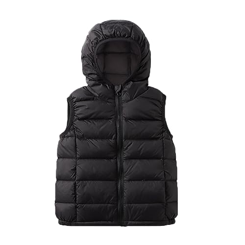 ACMEDE Leichte Daunenweste baby Jungen Mädchen 86/92/98/104/116/, Freien Steppweste mit Kapuze 122/128/134/146, ärmellose Jacke Weste Daunenweste Winter Kapuzenweste Outfits ACMEDE Leichte Daunenweste baby Jungen Mädchen 86/92/98/104/116/, Freien Steppweste mit Kapuze 122/128/134/146, ärmellose Jacke Weste Daunenweste Winter Kapuzenweste Outfits von ACMEDE