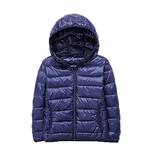 ACMEDE Leichte Daunenjacke Baby Jungen Mädchen Gr.74/80/86/98/104/122/134/146 Daunenmantel Winterjacke mit Kapuze Winter Outdoor Warm Winterjacke Steppweste Winter jacke 9 Monate-8 Jahre von ACMEDE