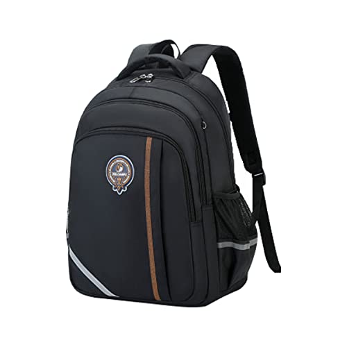 ACMEDE Schulranzen Jungen Mädchen 1-3-6. Klasse Schultasche Jungs Schulrucksack Kinder Rucksack für Grundschule Einfache Klassische Schulranzen für Jungen 7-12 Jahre Alt von ACMEDE