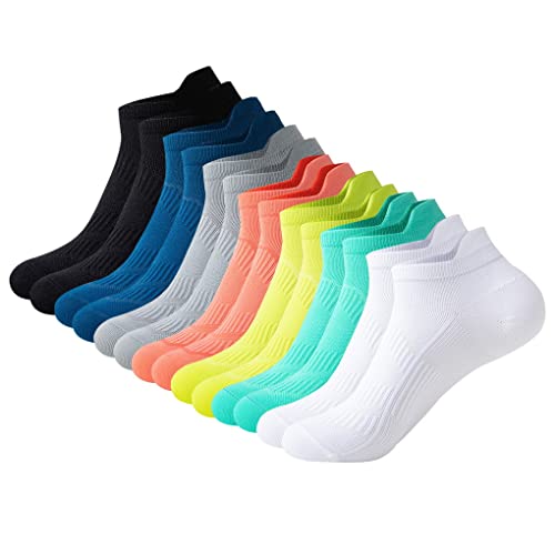 ACMEDE Sneaker Füßlinge 7 Paare, Größe 34-38 und 38-44 für Herren & Damen, kurze Socken Sport&Freizeit kurze Sneaker Socken Sportsocken No Show Laufsocken Fitness, Fahrradfahren Running Socken von ACMEDE