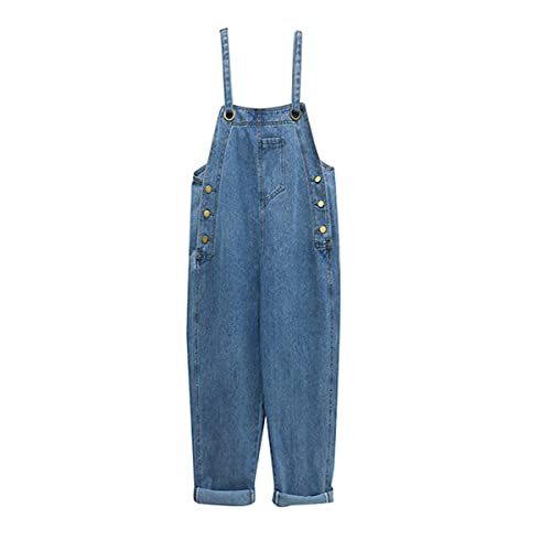 ACMEDE Umstands Denim LatzJeans Umstandsmode Lätzchen Overalls Overalls Schwangere Denim Latzhose Jeans Jumpsuits Sommeroverall Schwangerschaftshosen,M-XXL, 40-80KG von ACMEDE