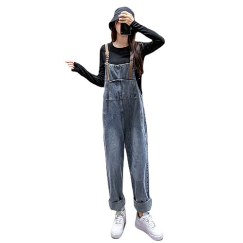 ACMEDE Umstands Latzhose Damen Denim LatzJeans große Größe Umstandsmode Lätzchen Overalls Schwangere Denim Latzhose Jeans Jumpsuits Sommeroverall Schwangerschaftshosen,M-XXL, 40-80KG von ACMEDE