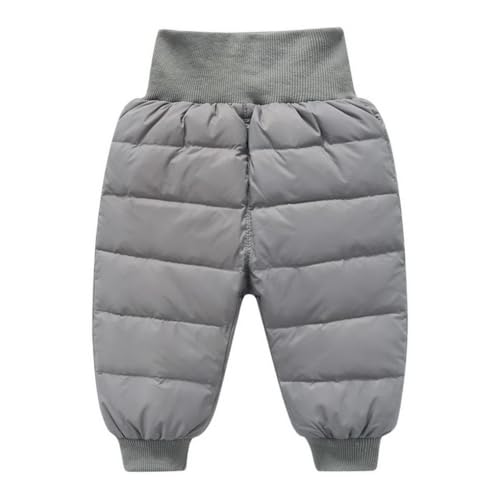 ACMEDE Winter Baby Hose Leichte Daunen Hose Gr. 68/74/80/86 Baby Dicke Warm Schneehose mit elastischem Bund Gr. 86/92/98/104/110 Winddicht Sporthose Jogginghose 6 Monaten-5 Jahre von ACMEDE