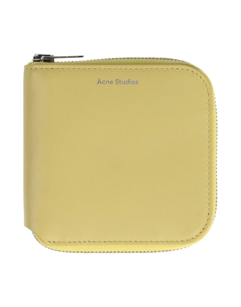 ACNE STUDIOS Brieftasche Herren Salbeigrün von ACNE STUDIOS