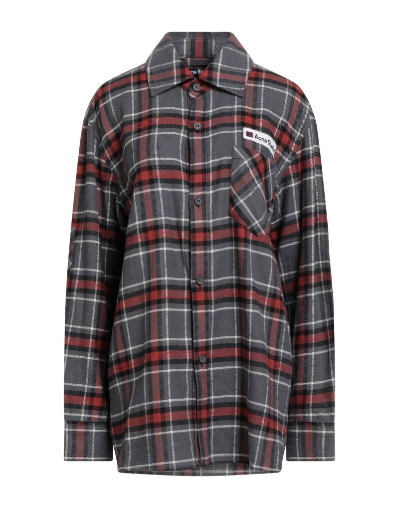 ACNE STUDIOS Hemd Damen Grau von ACNE STUDIOS
