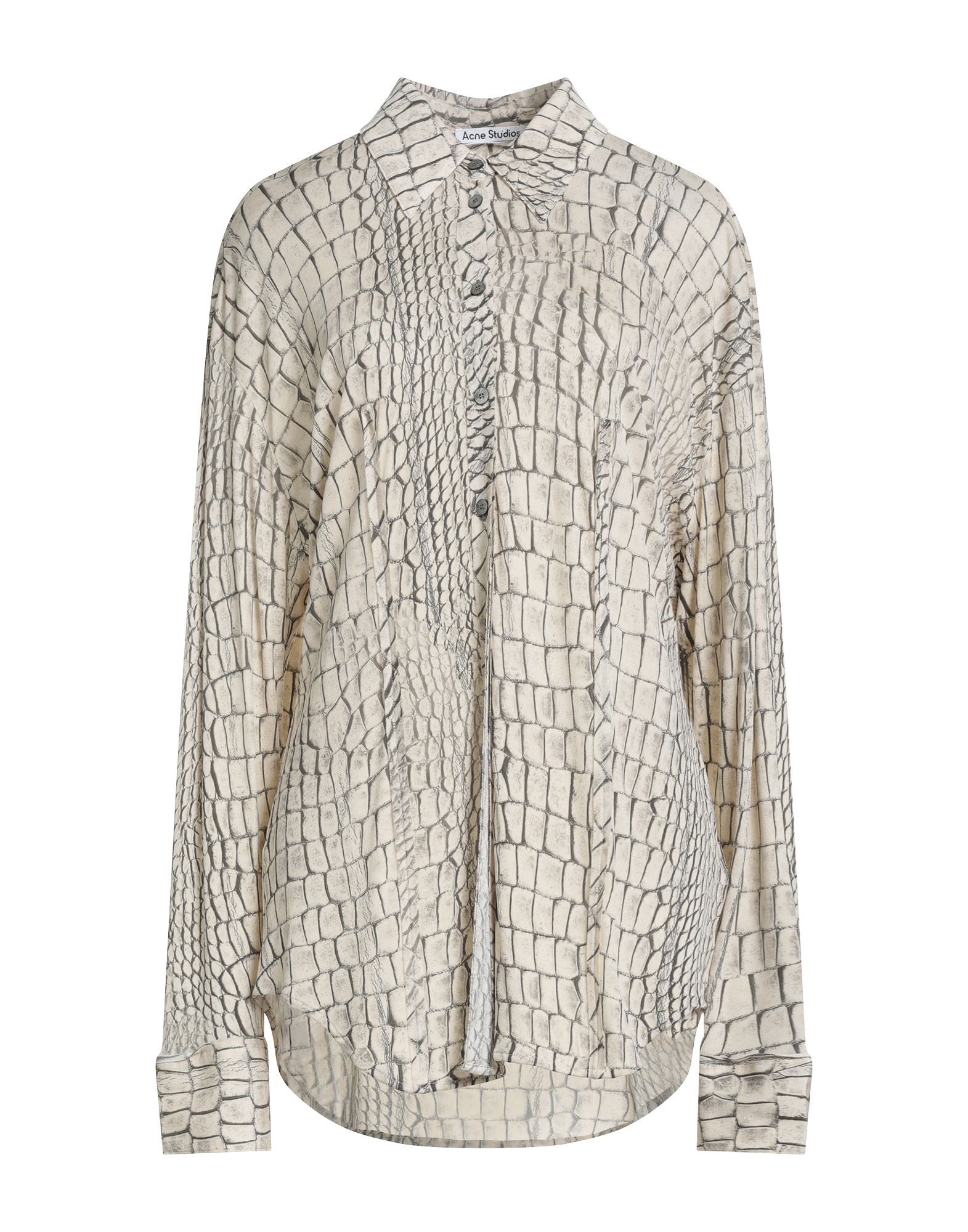 ACNE STUDIOS Hemd Damen Hellgrau von ACNE STUDIOS