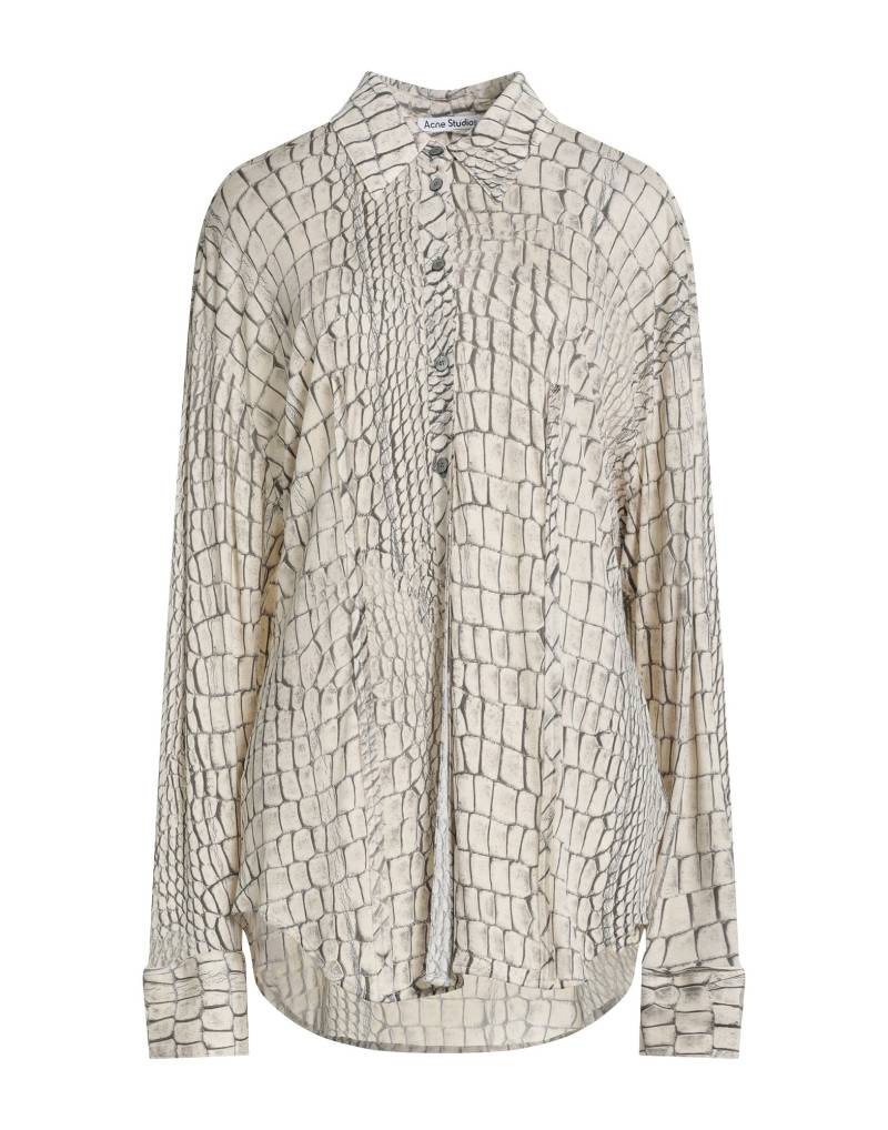 ACNE STUDIOS Hemd Damen Hellgrau von ACNE STUDIOS