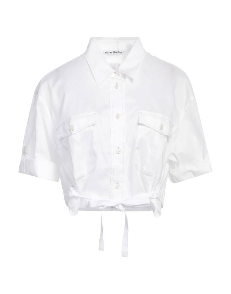 ACNE STUDIOS Hemd Damen Off white von ACNE STUDIOS