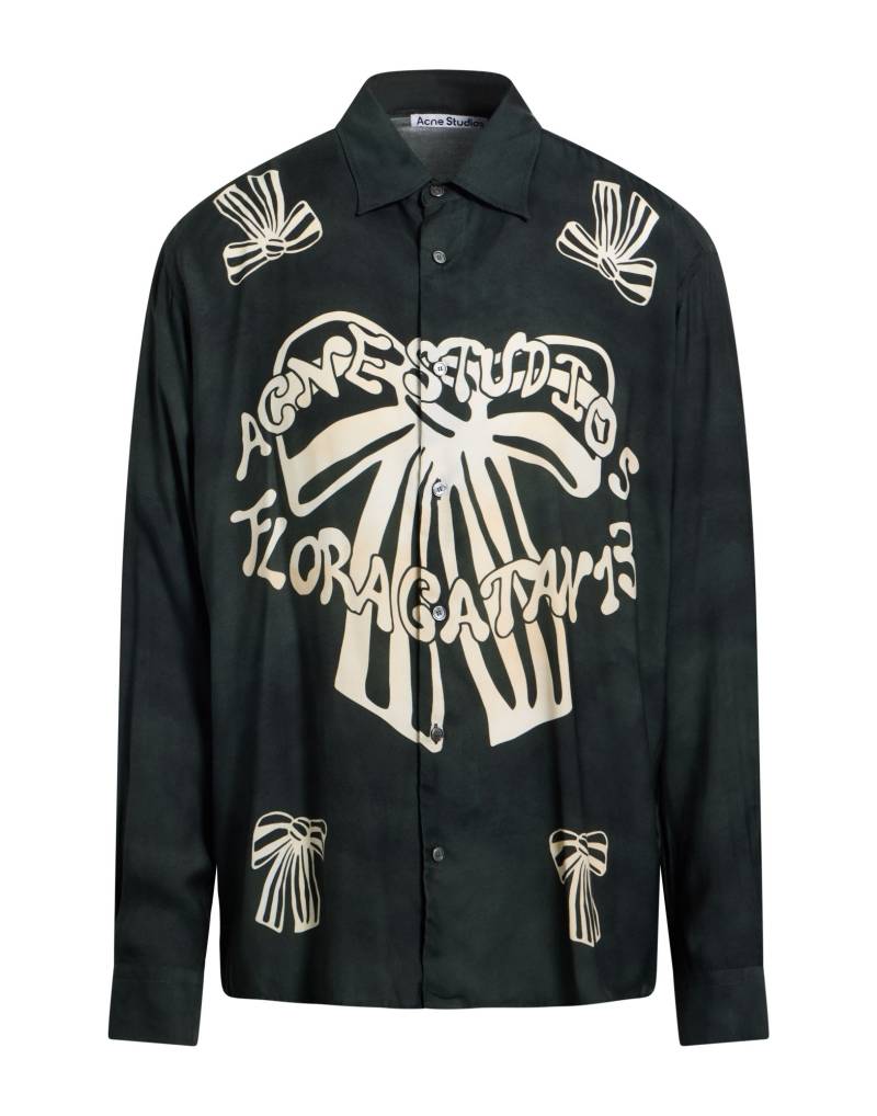 ACNE STUDIOS Hemd Herren Dunkelgrün von ACNE STUDIOS