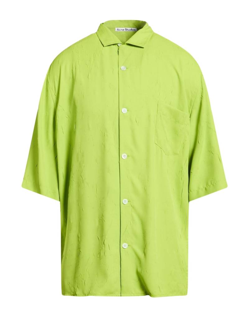 ACNE STUDIOS Hemd Herren Grün ACNE STUDIOS Hemd Herren Grün von ACNE STUDIOS