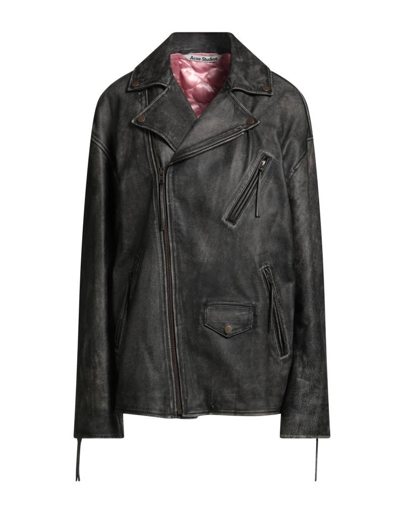 ACNE STUDIOS Jacke & Anorak Damen Braungrau von ACNE STUDIOS