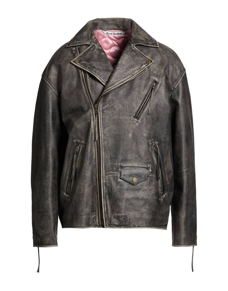 ACNE STUDIOS Jacke & Anorak Herren Braungrau ACNE STUDIOS Jacke & Anorak Herren Braungrau von ACNE STUDIOS