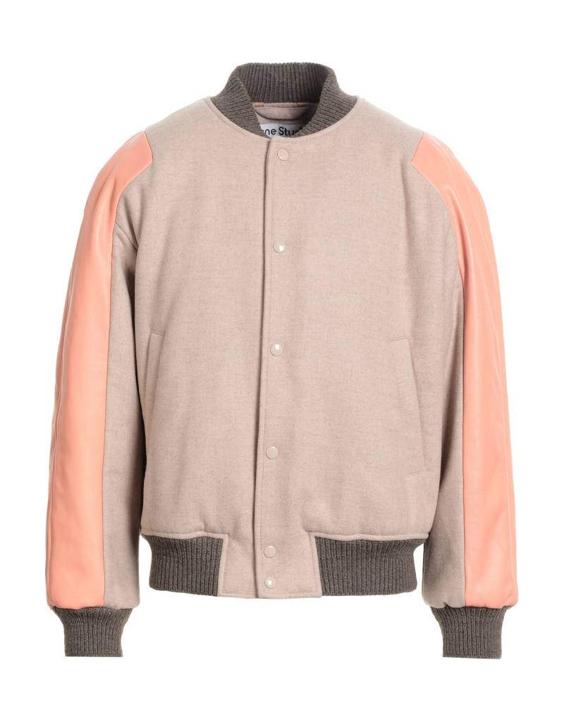 ACNE STUDIOS Jacke & Anorak Herren Hellbraun von ACNE STUDIOS