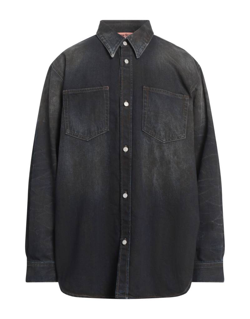 ACNE STUDIOS Jeanshemd Herren Blau von ACNE STUDIOS