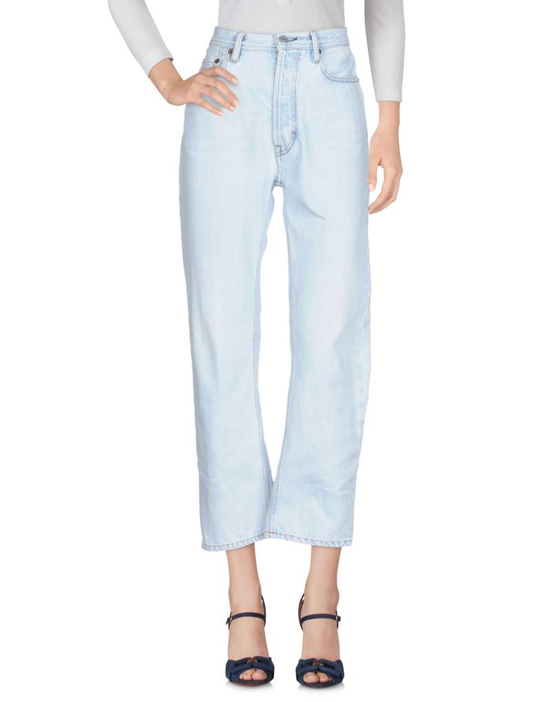 ACNE STUDIOS Jeanshose Damen Blau von ACNE STUDIOS