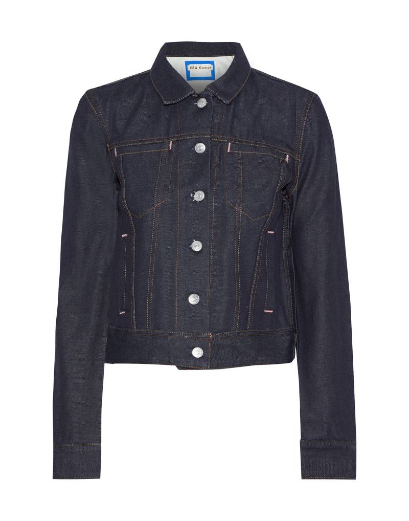 ACNE STUDIOS Jeansjacke/-mantel Damen Blau von ACNE STUDIOS