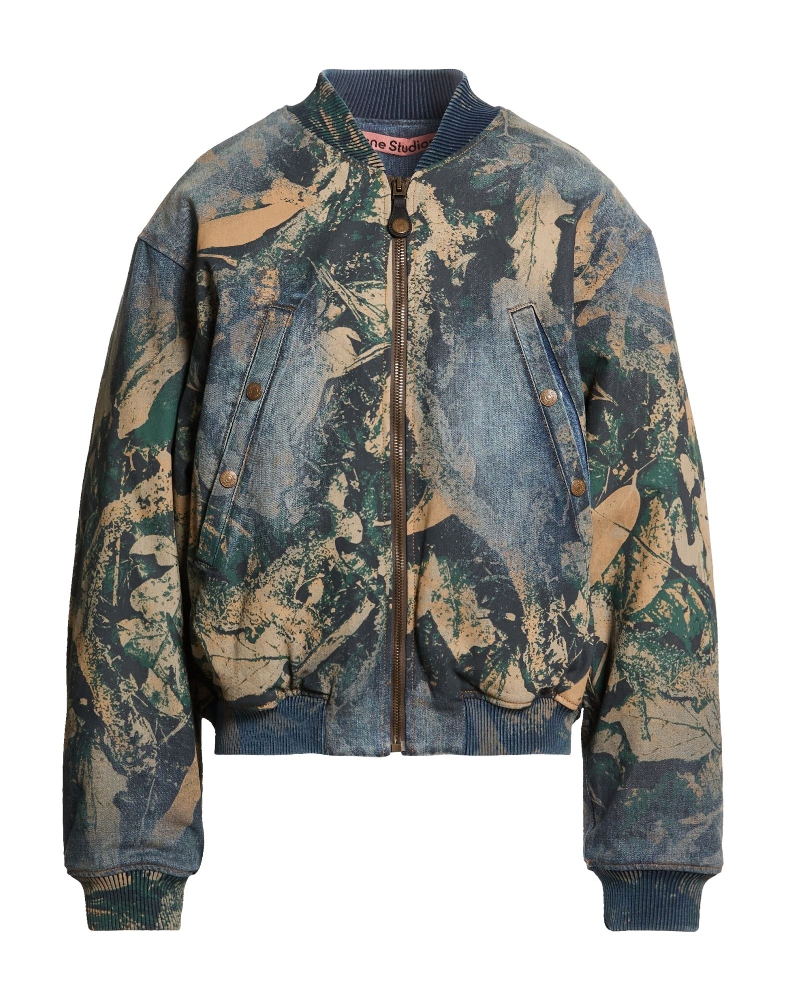 ACNE STUDIOS Jeansjacke/-mantel Damen Blau von ACNE STUDIOS