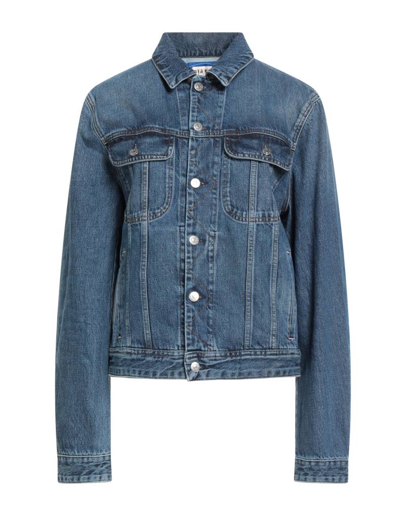 ACNE STUDIOS Jeansjacke/-mantel Damen Blau von ACNE STUDIOS
