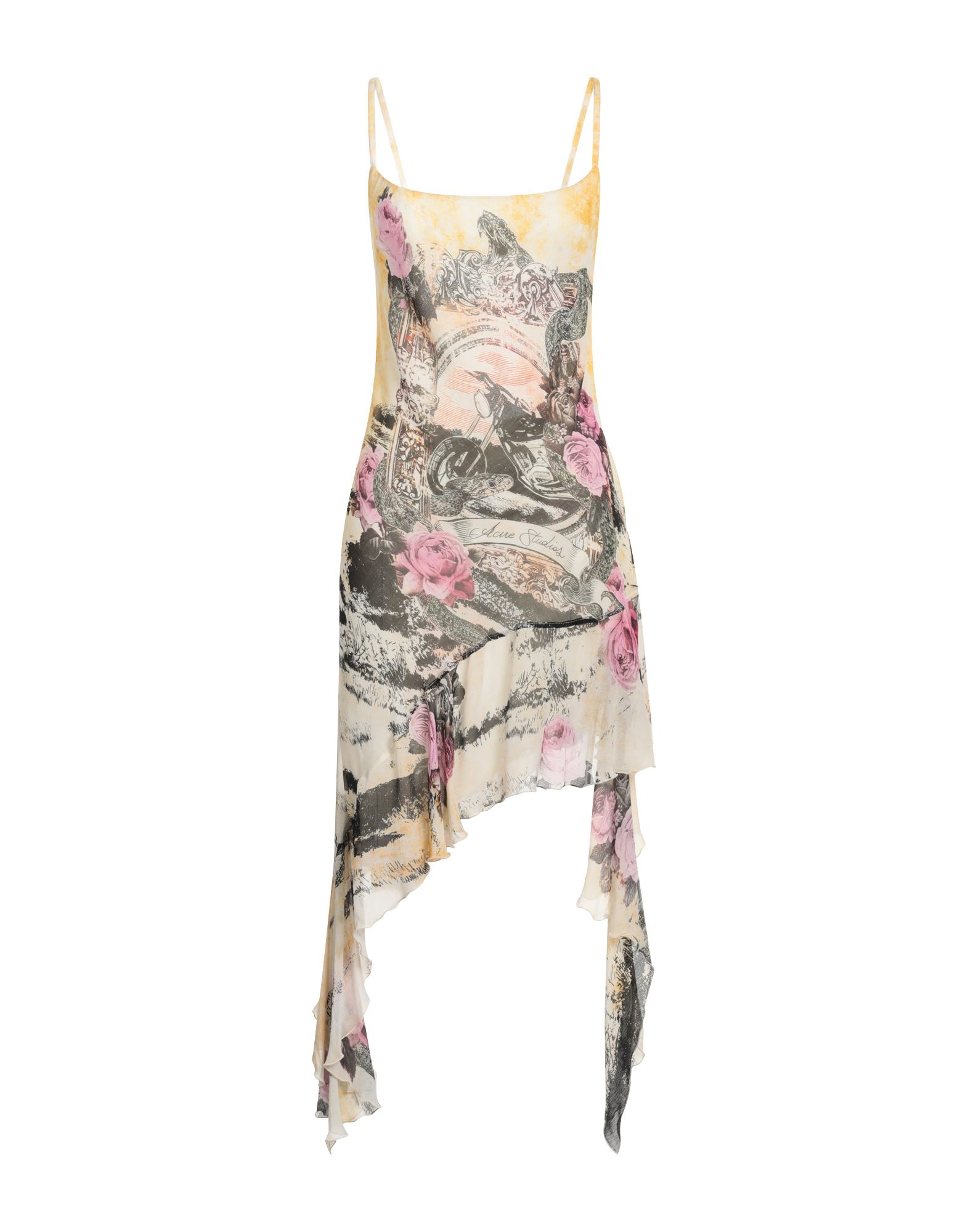 ACNE STUDIOS Midi-kleid Damen Pastellgelb von ACNE STUDIOS