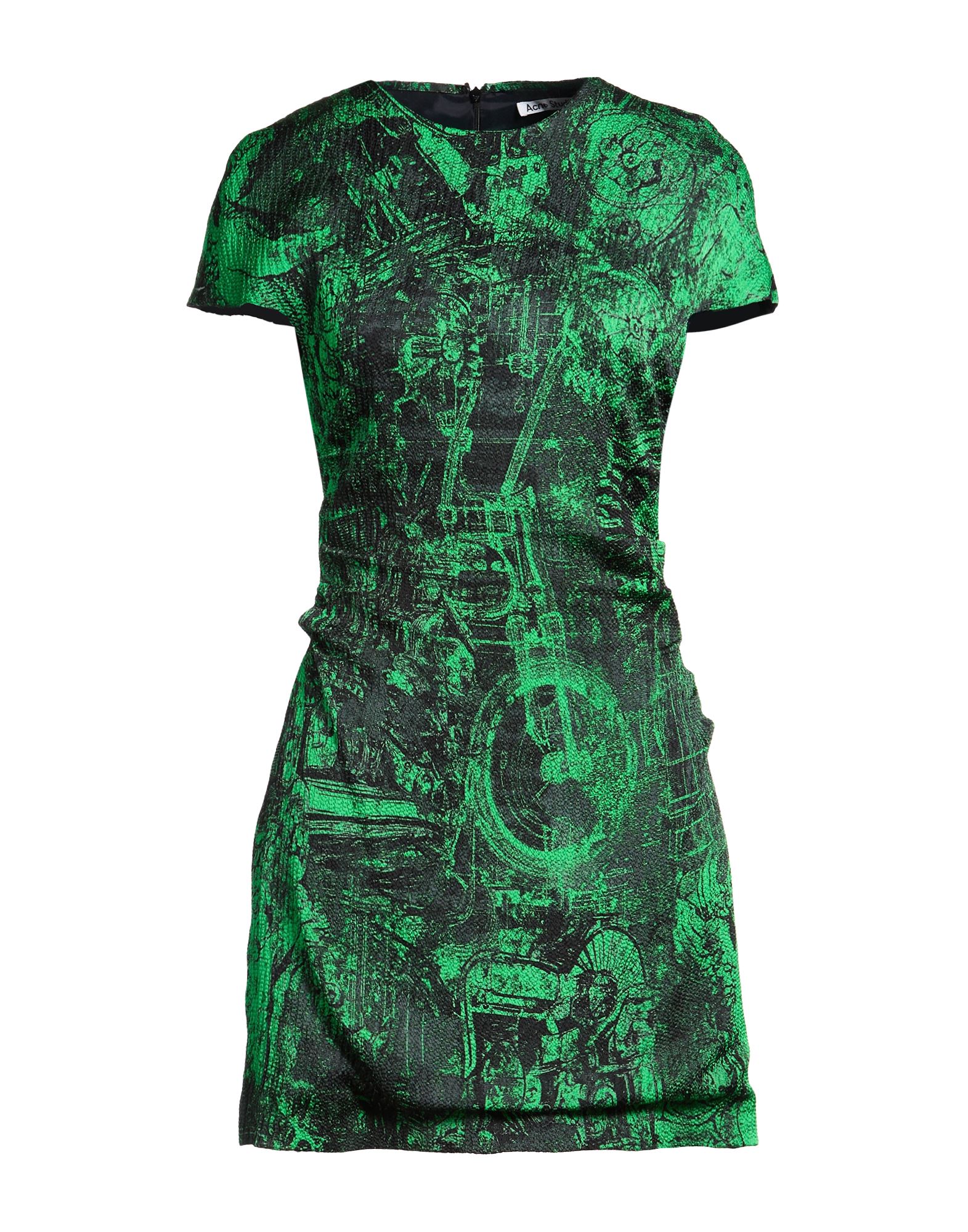 ACNE STUDIOS Mini-kleid Damen Grün von ACNE STUDIOS