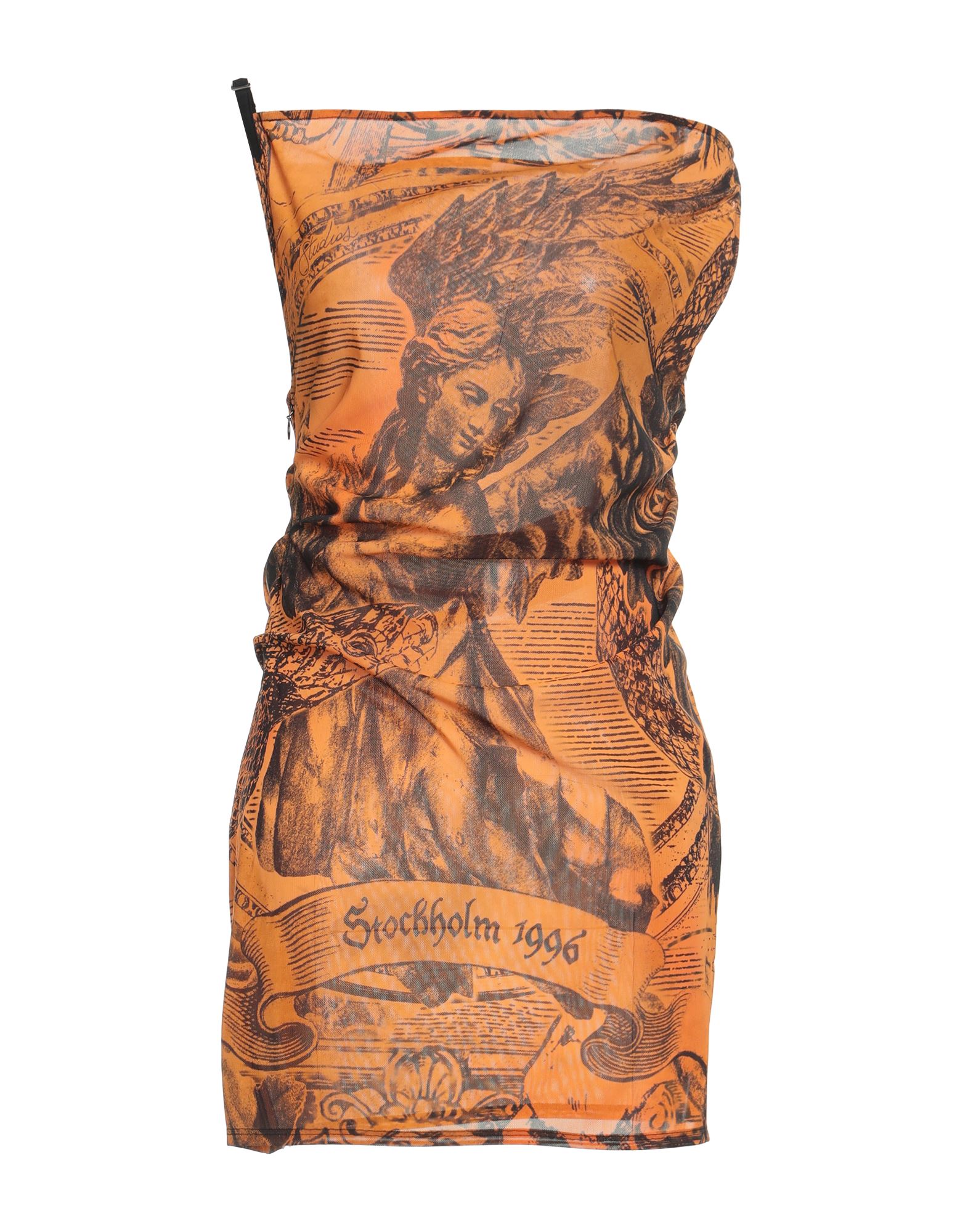 ACNE STUDIOS Mini-kleid Damen Orange ACNE STUDIOS Mini-kleid Damen Orange von ACNE STUDIOS