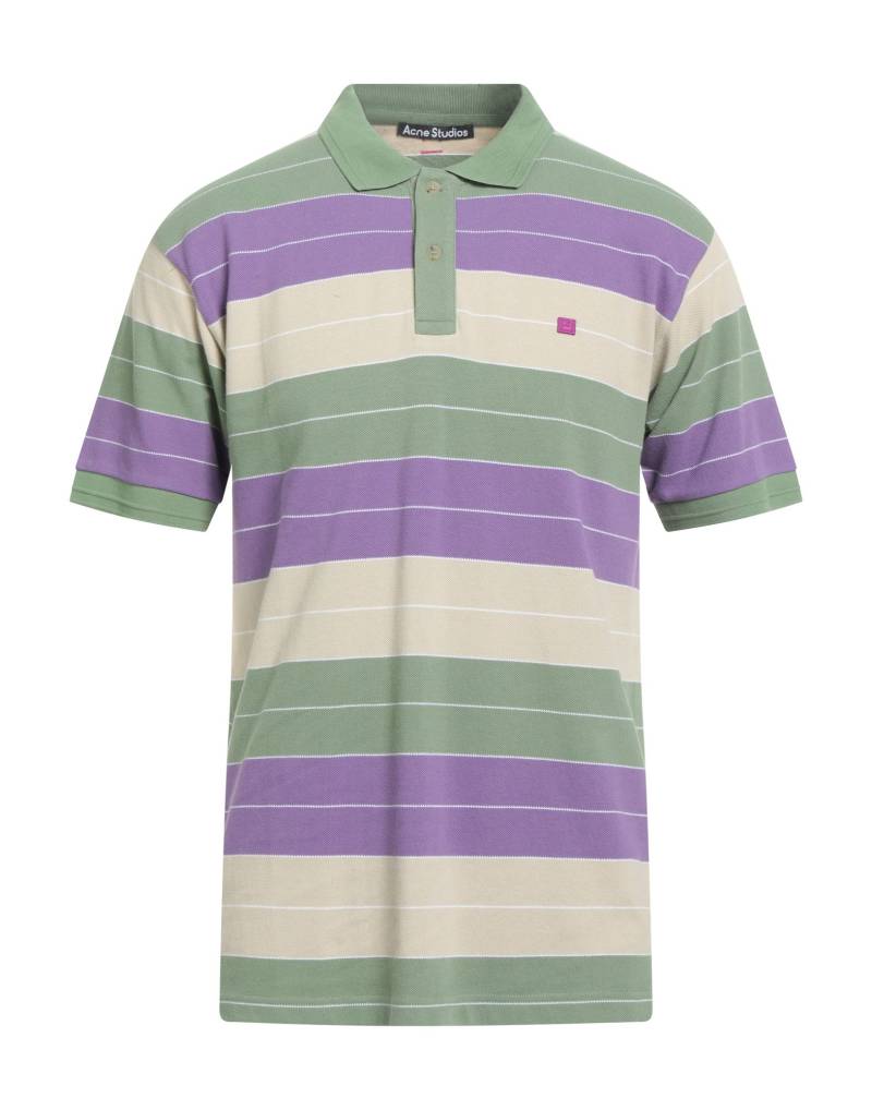 ACNE STUDIOS Poloshirt Herren Salbeigrün von ACNE STUDIOS