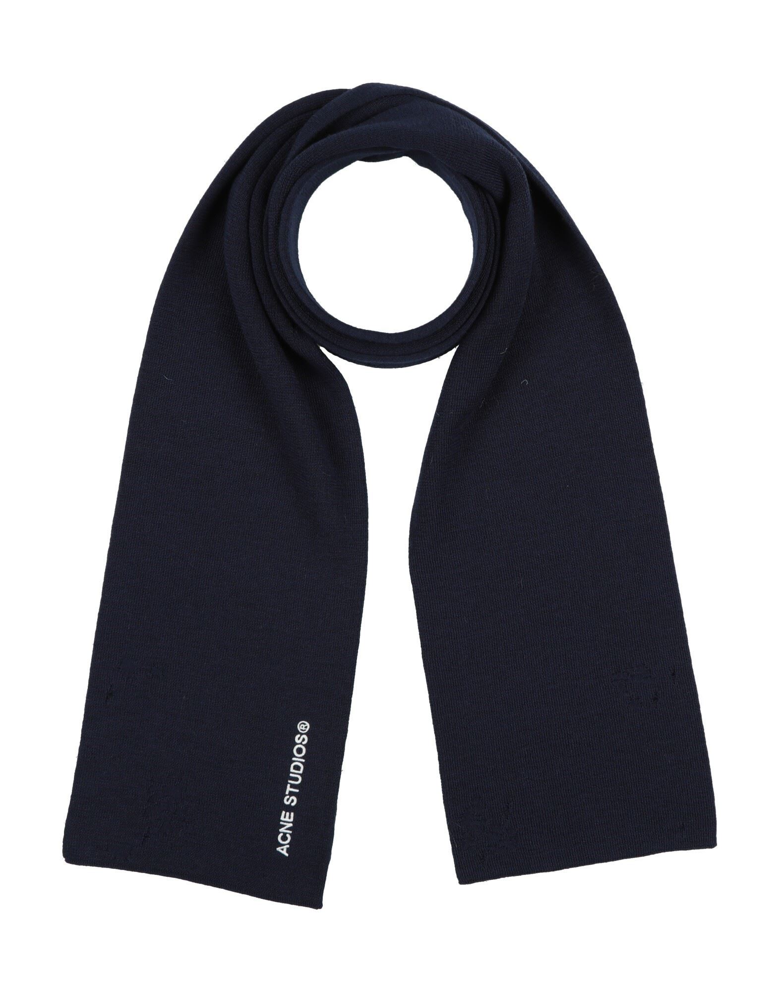 ACNE STUDIOS Schal Herren Marineblau von ACNE STUDIOS