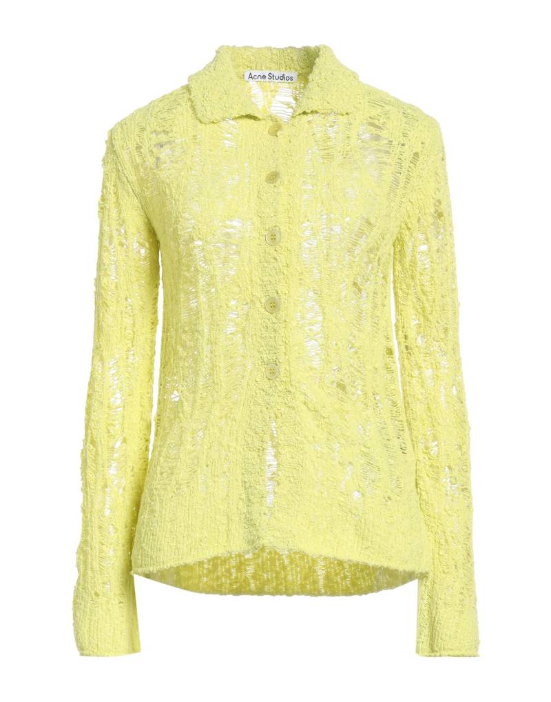 ACNE STUDIOS Strickjacke Damen Gelb von ACNE STUDIOS