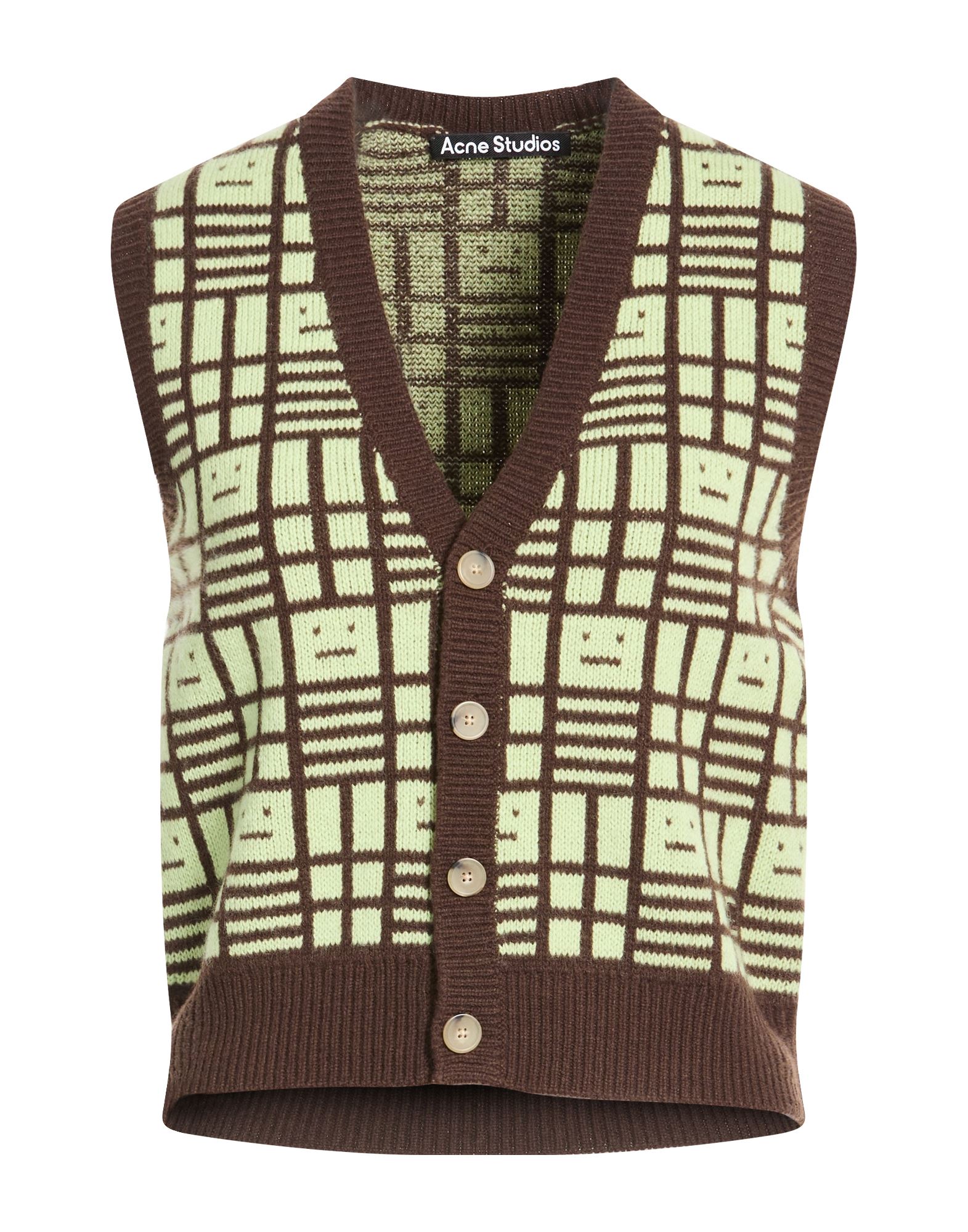 ACNE STUDIOS Strickjacke Damen Säuregrün von ACNE STUDIOS