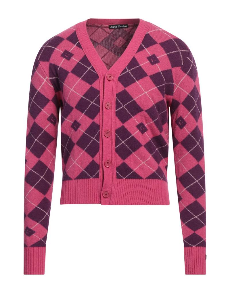 ACNE STUDIOS Strickjacke Herren Fuchsia von ACNE STUDIOS