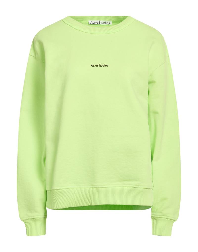 ACNE STUDIOS Sweatshirt Damen Limettengrün von ACNE STUDIOS