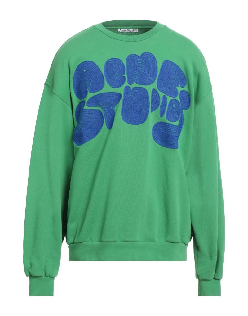 ACNE STUDIOS Sweatshirt Herren Grün von ACNE STUDIOS