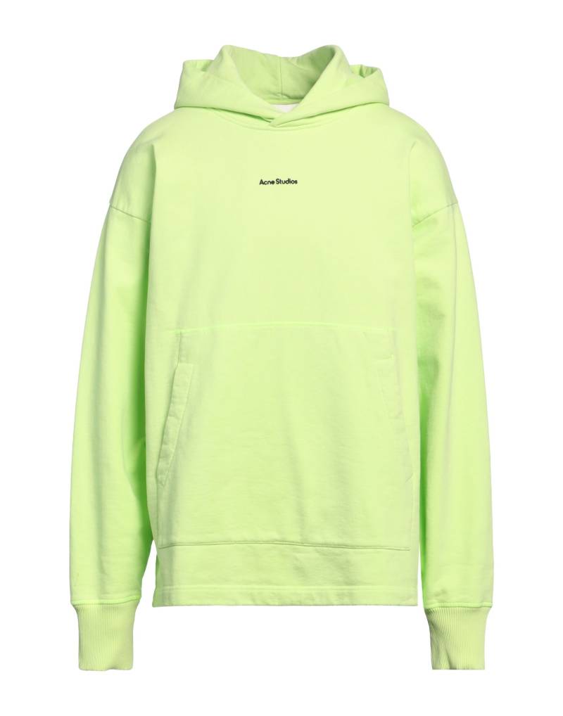 ACNE STUDIOS Sweatshirt Herren Limettengrün von ACNE STUDIOS