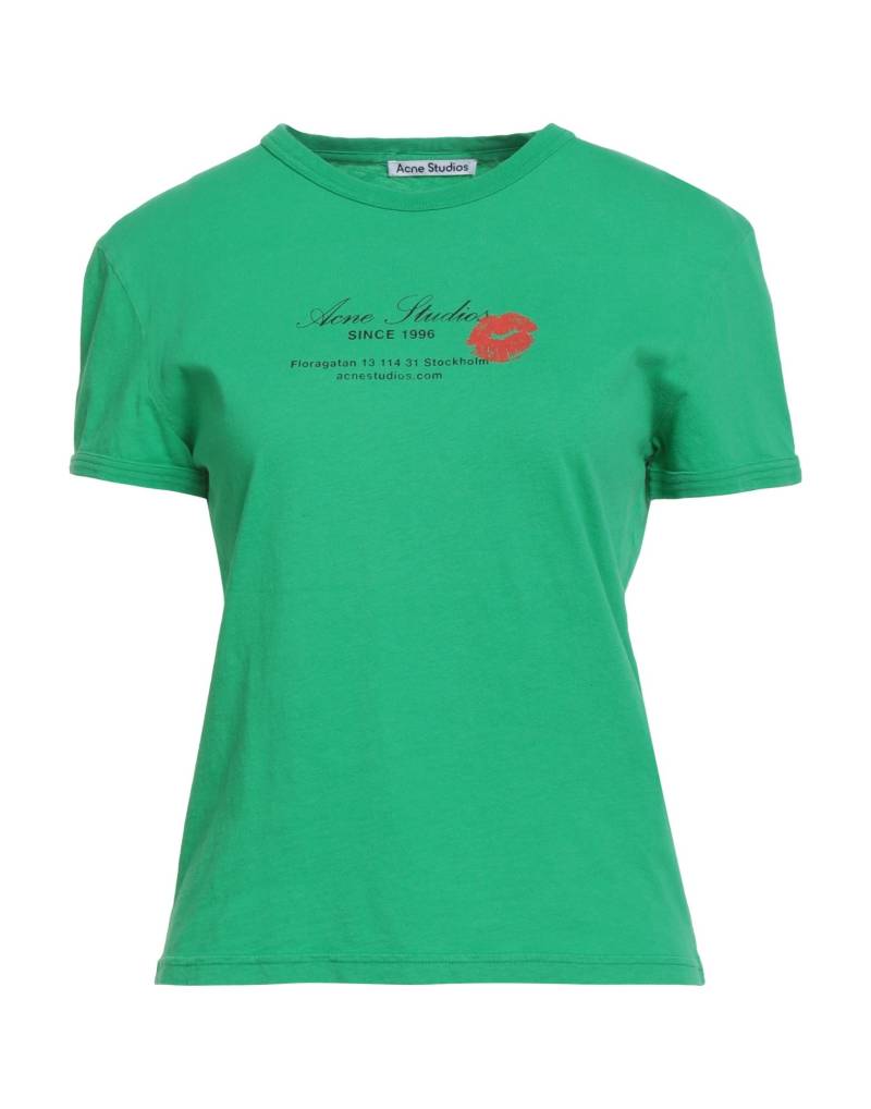 ACNE STUDIOS T-shirts Damen Grün von ACNE STUDIOS