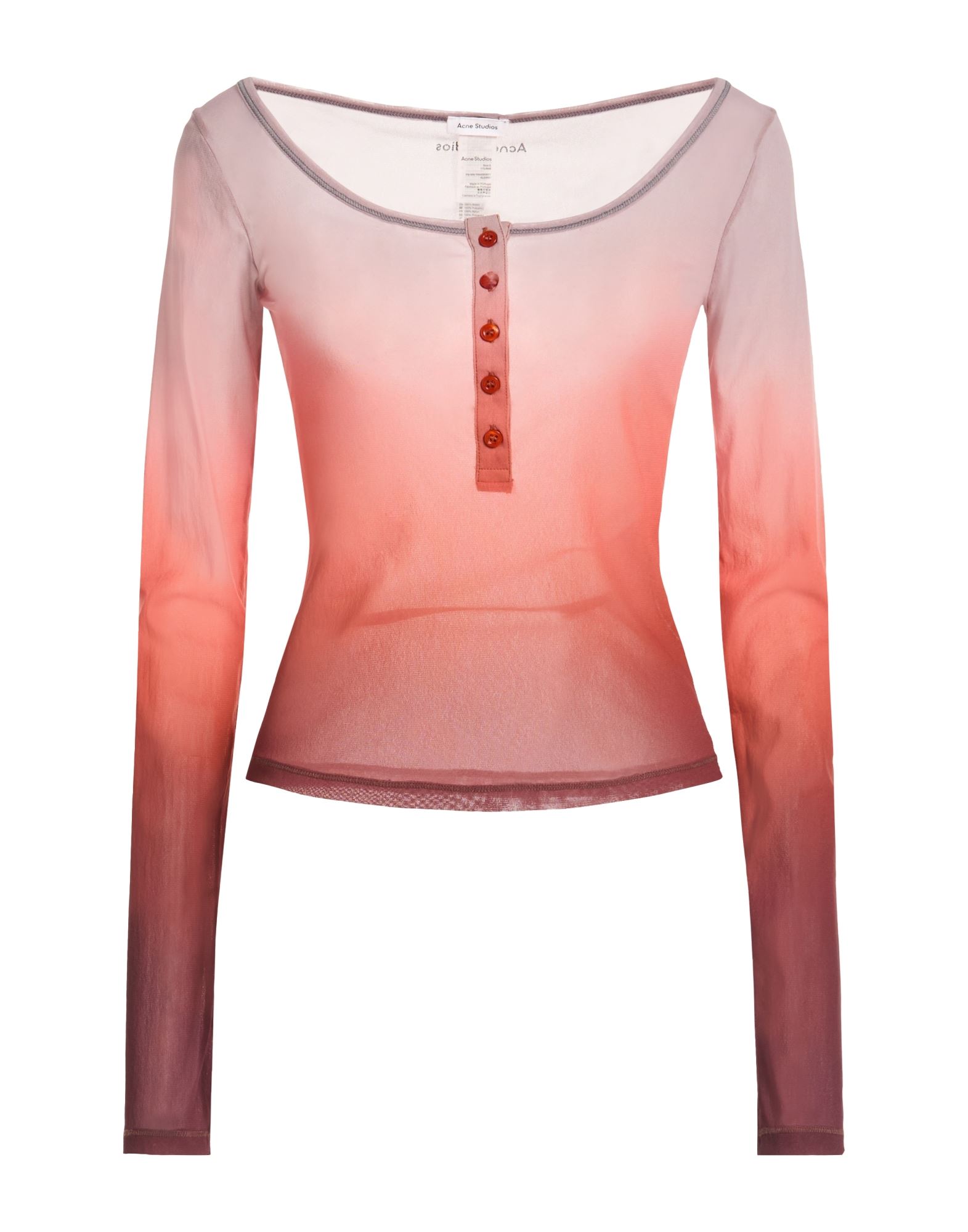 ACNE STUDIOS T-shirts Damen Rostrot von ACNE STUDIOS