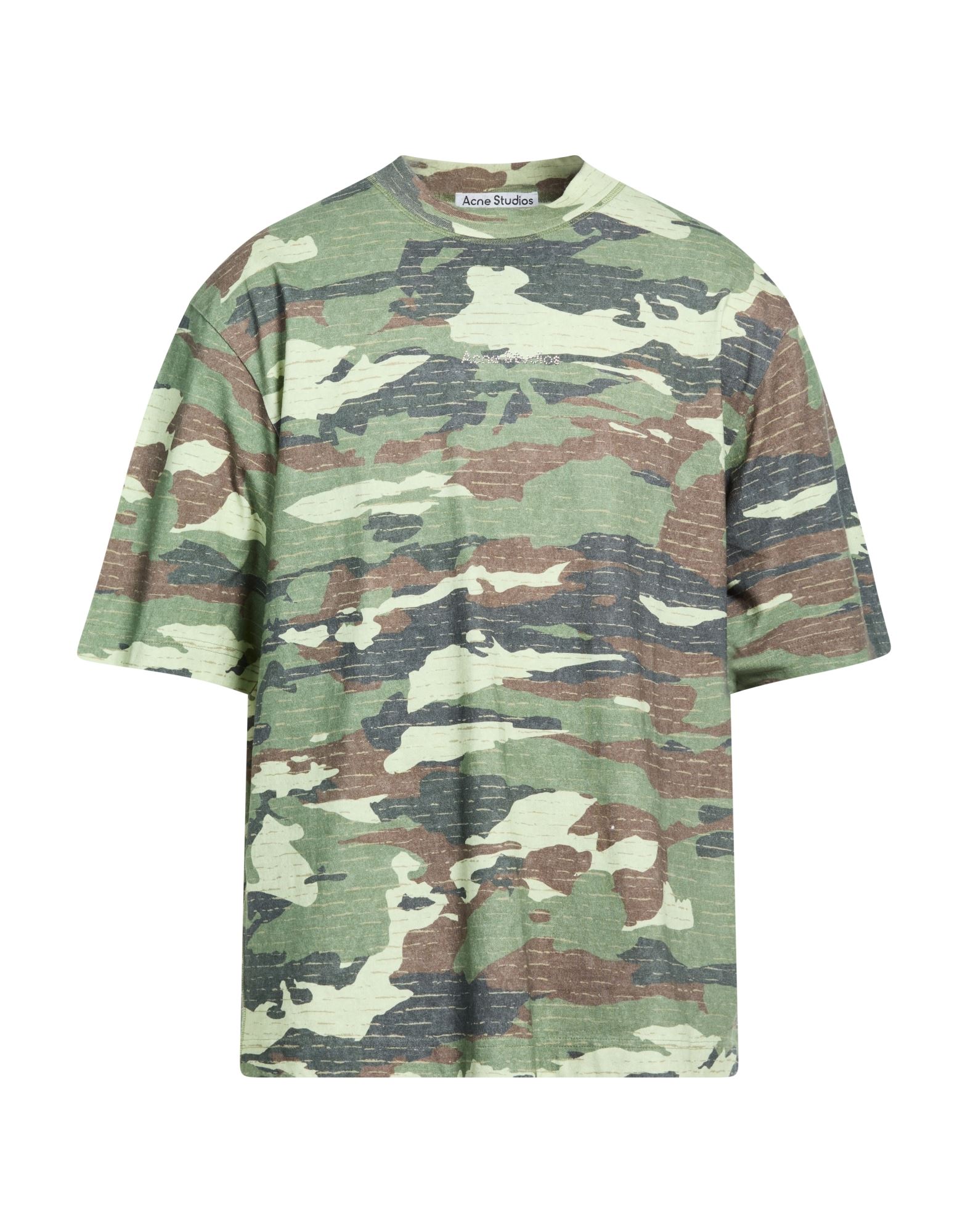 ACNE STUDIOS T-shirts Herren Militärgrün von ACNE STUDIOS