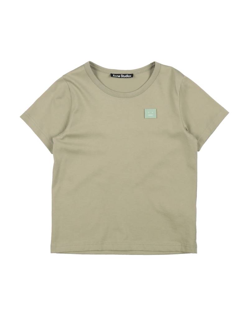 ACNE STUDIOS T-shirts Kinder Salbeigrün von ACNE STUDIOS
