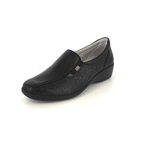 Aco Lexi 82 Damen Slipper in Schwarz, Größe 38 von Aco