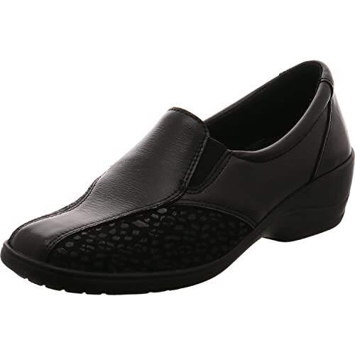 ACO Olga 54 Damen Slipper in Schwarz, Größe 39 von ACO