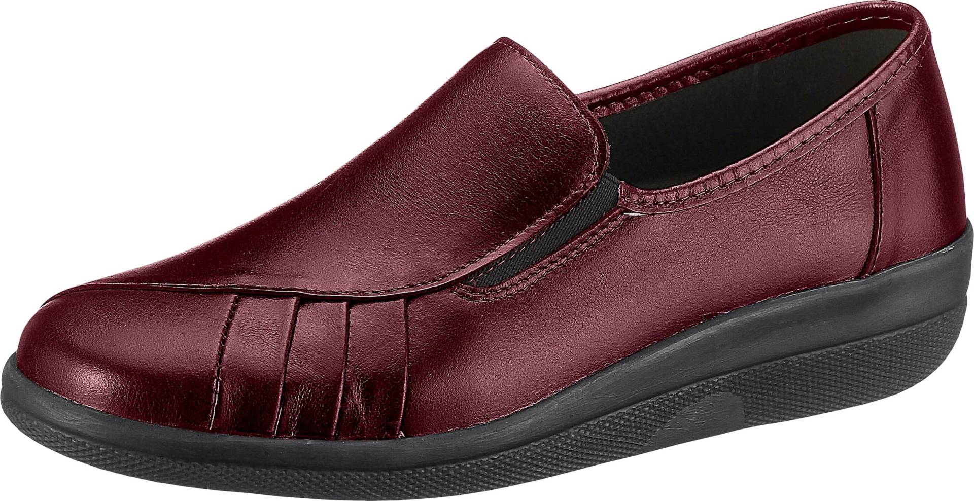 Sieh an! Damen Slipper bordeaux von ACO