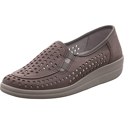 LONGO Damen Slipper 1006441 grau 344115 von ACO